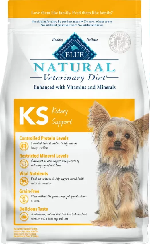 Blue Buffalo Natural Veterinary Diet KS Kidney Support Grain-Free