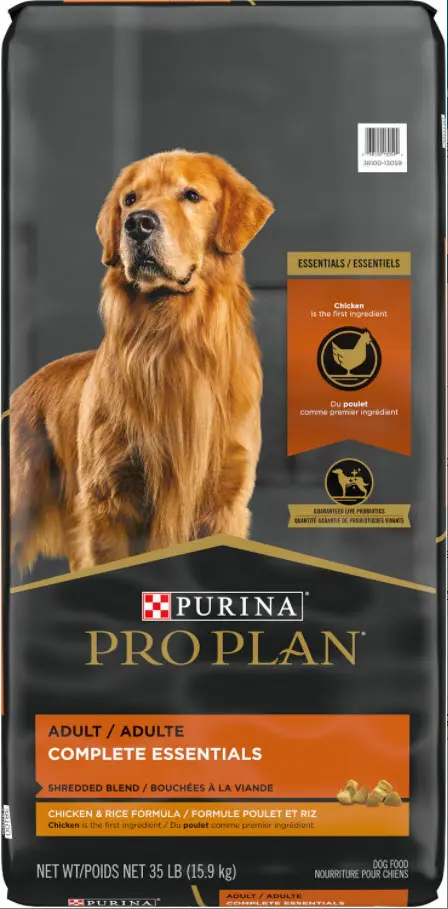 Purina Pro Plan Adult Shredded Blend Chicken & Rice Formula Dry Dog Food