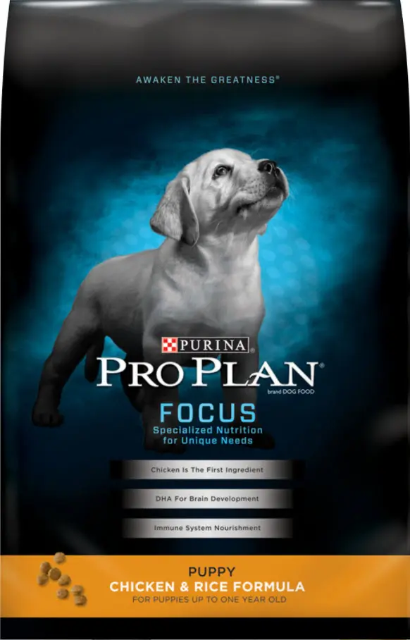 Purina Pro Plan Bright Mind Adult 7+ Chicken & Rice Formula Dry Dog Food