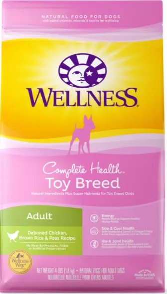 Wellness Toy Breed Complete Health Dog Food