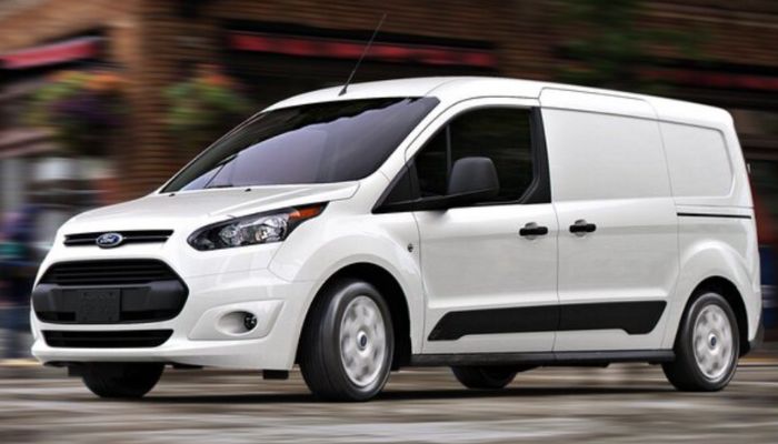 Ford Transit Connected car for dog