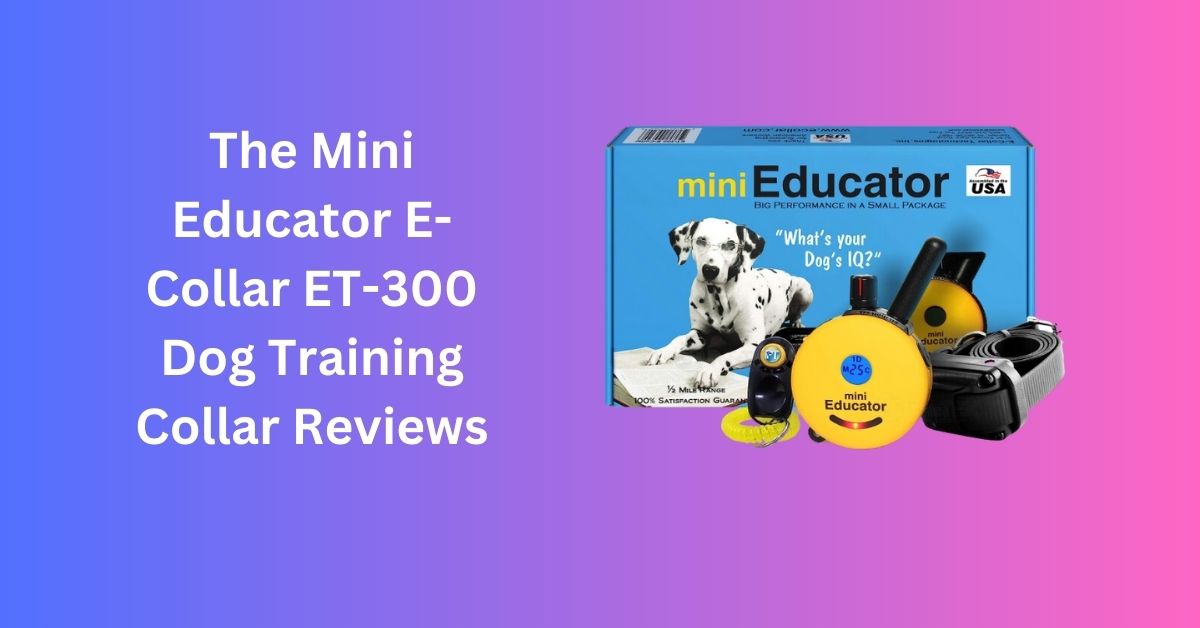 The Mini Educator ECollar ET300 Dog Training Collar Reviews